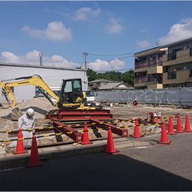 土木施工施工風景写真